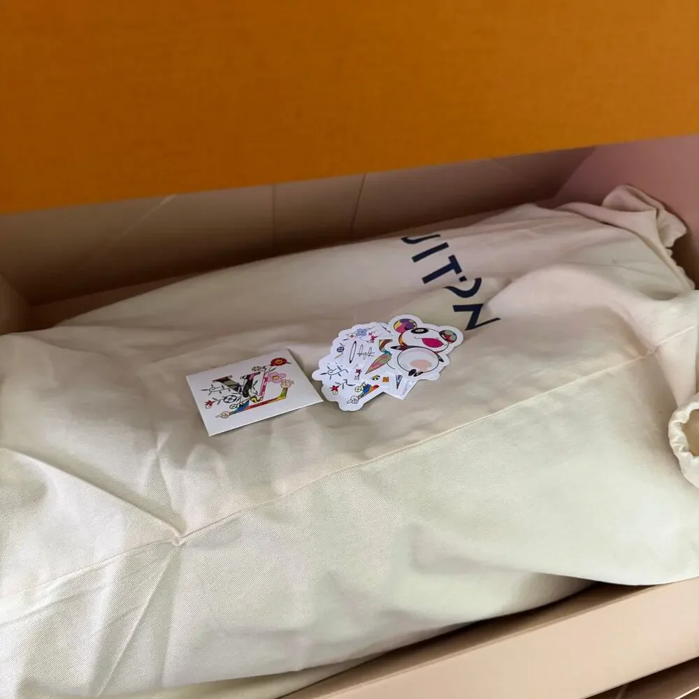 Louis Vuitton Murakami Keepall bag 50 Multicolor Monogram Carry-On LV x TM - Picture 14 of 15